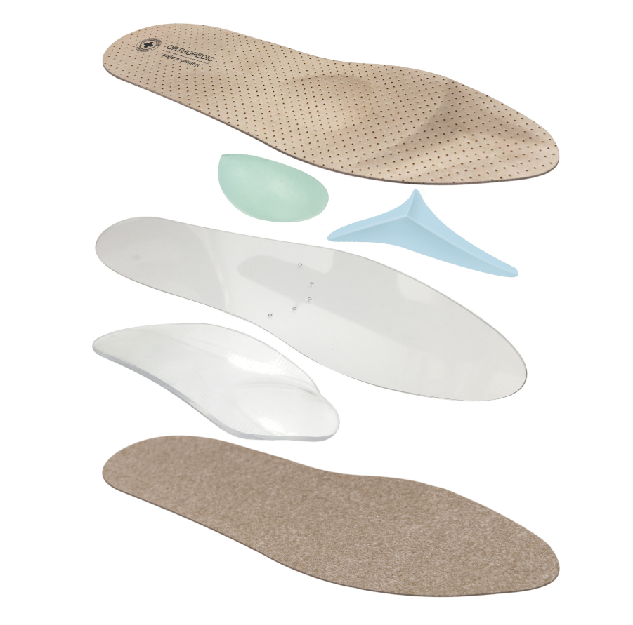 Стелька ортопедическая каркасная с межпальцевой перегородкой Lum 207 фото 2