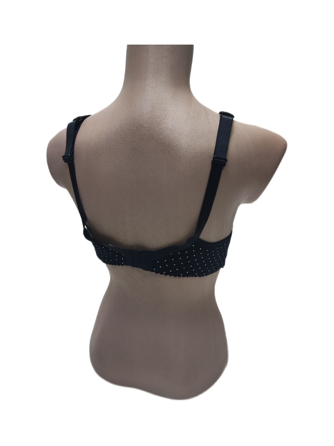 Бюстгальтер после мастэктомии Черный с белыми точками ЛФ0907-1 П01 фото 6