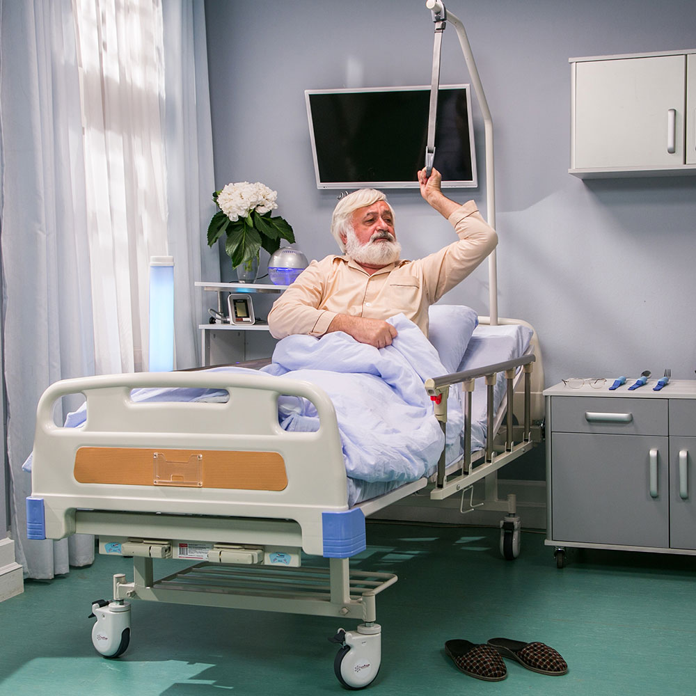 Стойка подкатная СПП-1 (приспособление для ухода за больными) фото 2