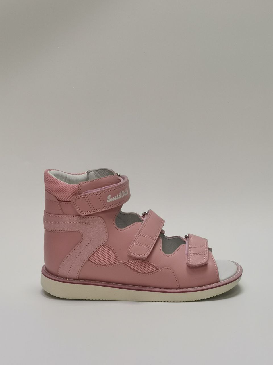 Сандалии ортопедические открытый нос на девочку 15-352М фото 2