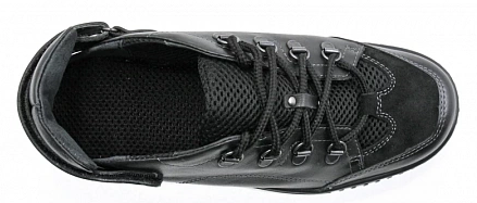 Полуботинки ортопедические подростковые на протез, на аппарат Ортомода 61141-Х-601 с откидным берцем фото 5