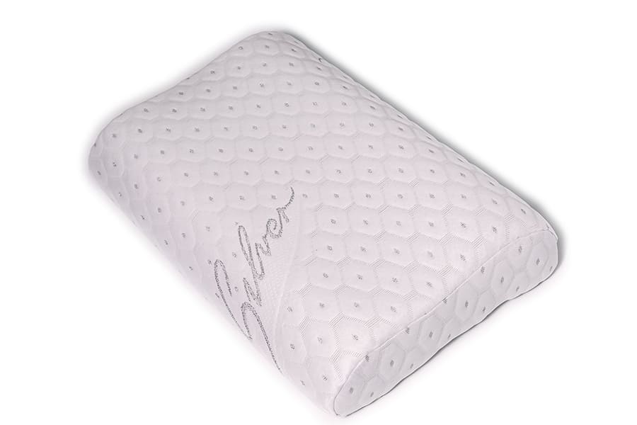 Подушка ортопедическая с эффектом памяти Асветида Silver 40*60*12/10 (Волна) фото 1