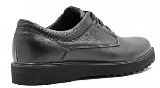 Полуботинки мужские (сложная ортопед.обувь без утепленной подкладки) цв.черный 92474-Х-001  фото 4